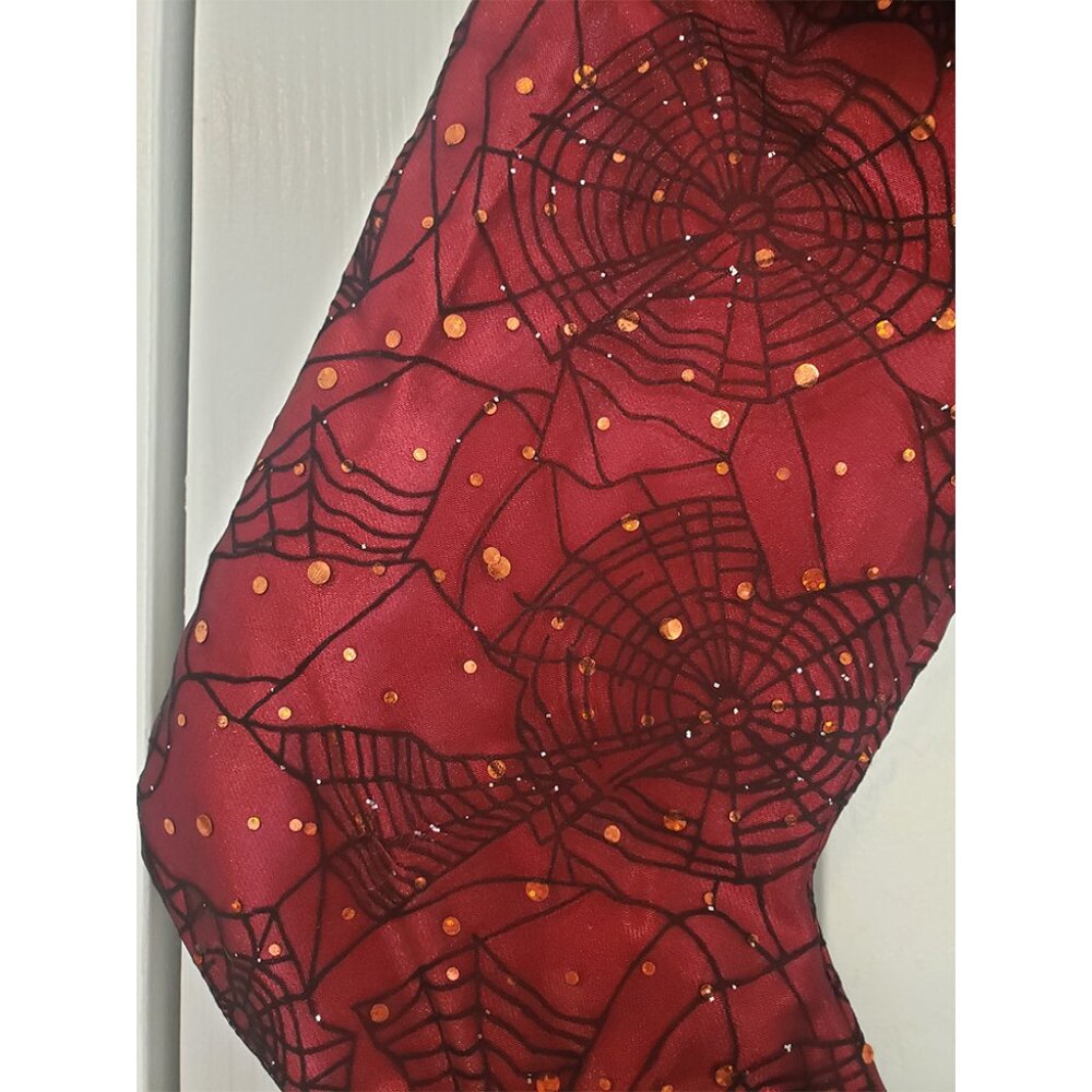Handmade Spiderweb Stocking - Picture 2 of 4